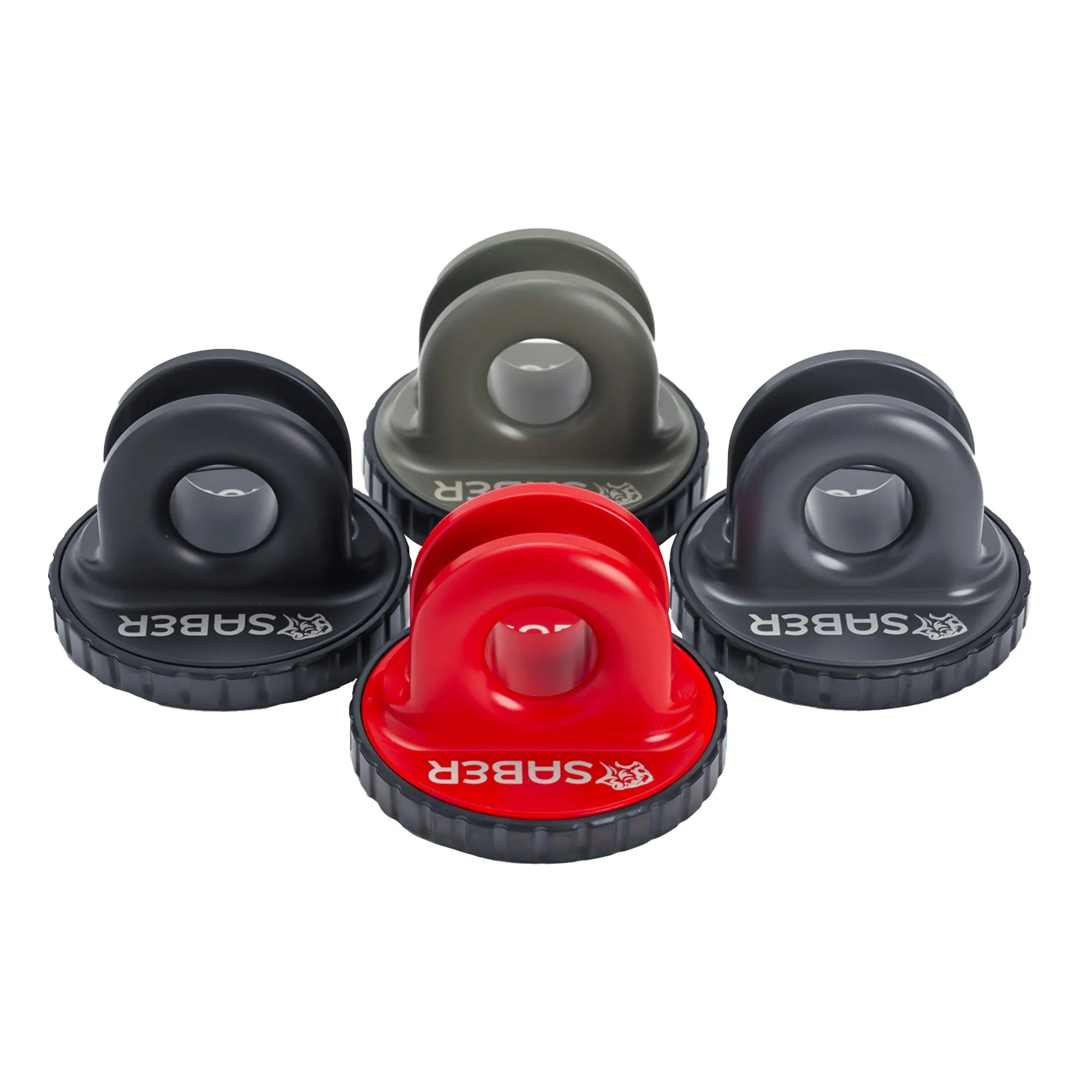 Saber Offroad 6061 Aluminium Spliced Winch Thimble Pro – Cerakote Red