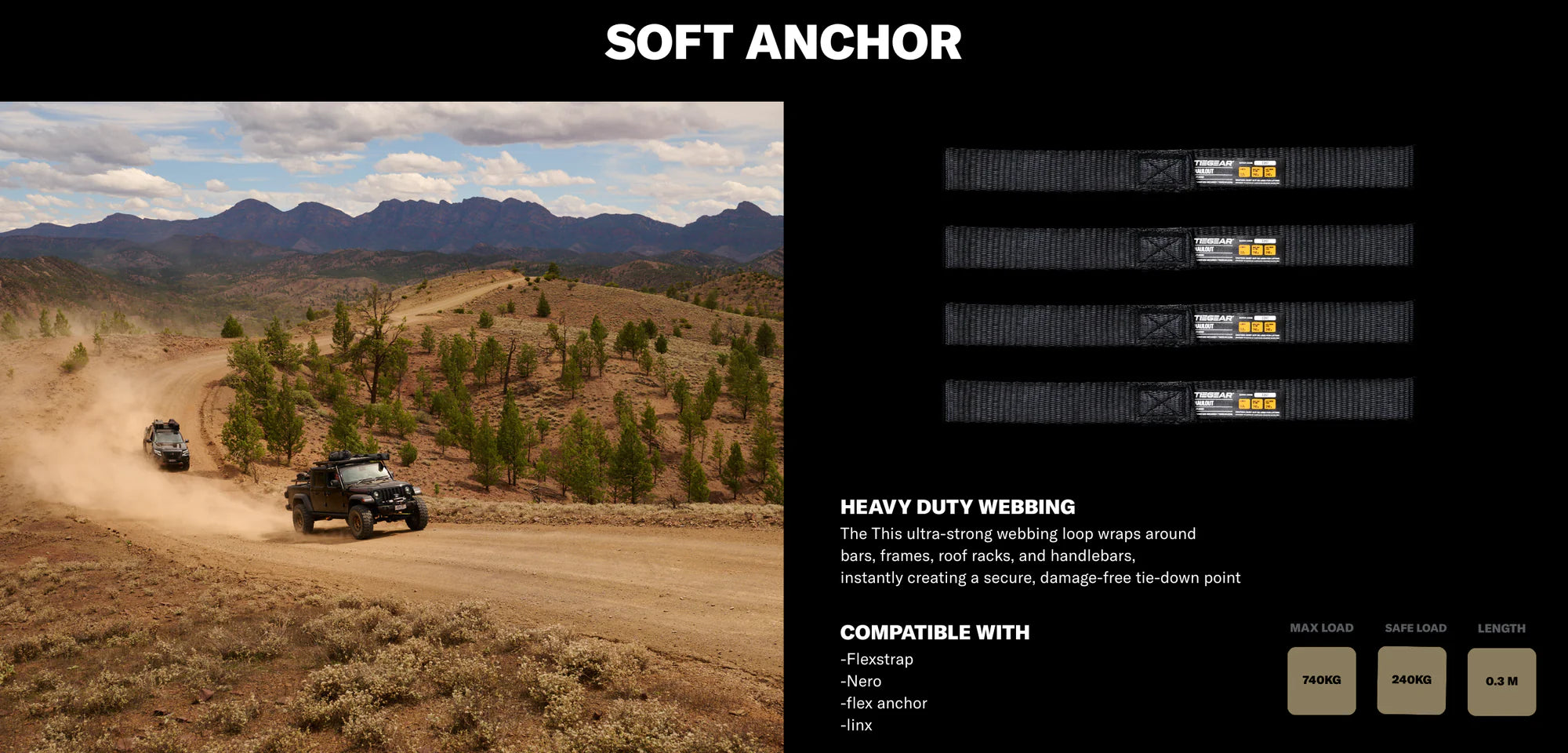 Tiegear Soft Anchor