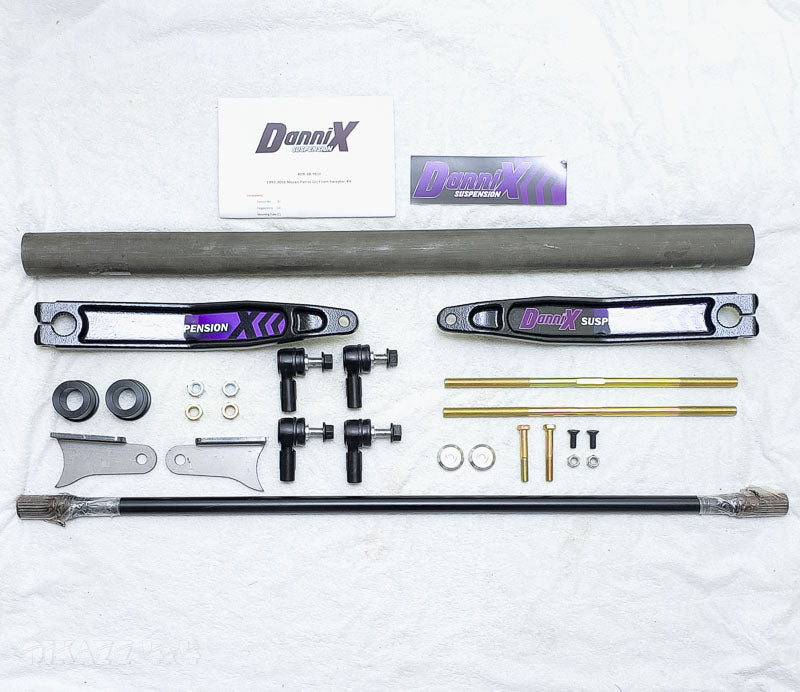 Dannix Front Torsion Rod Swaybar Kit to suit Nissan Patrol GQ & GU