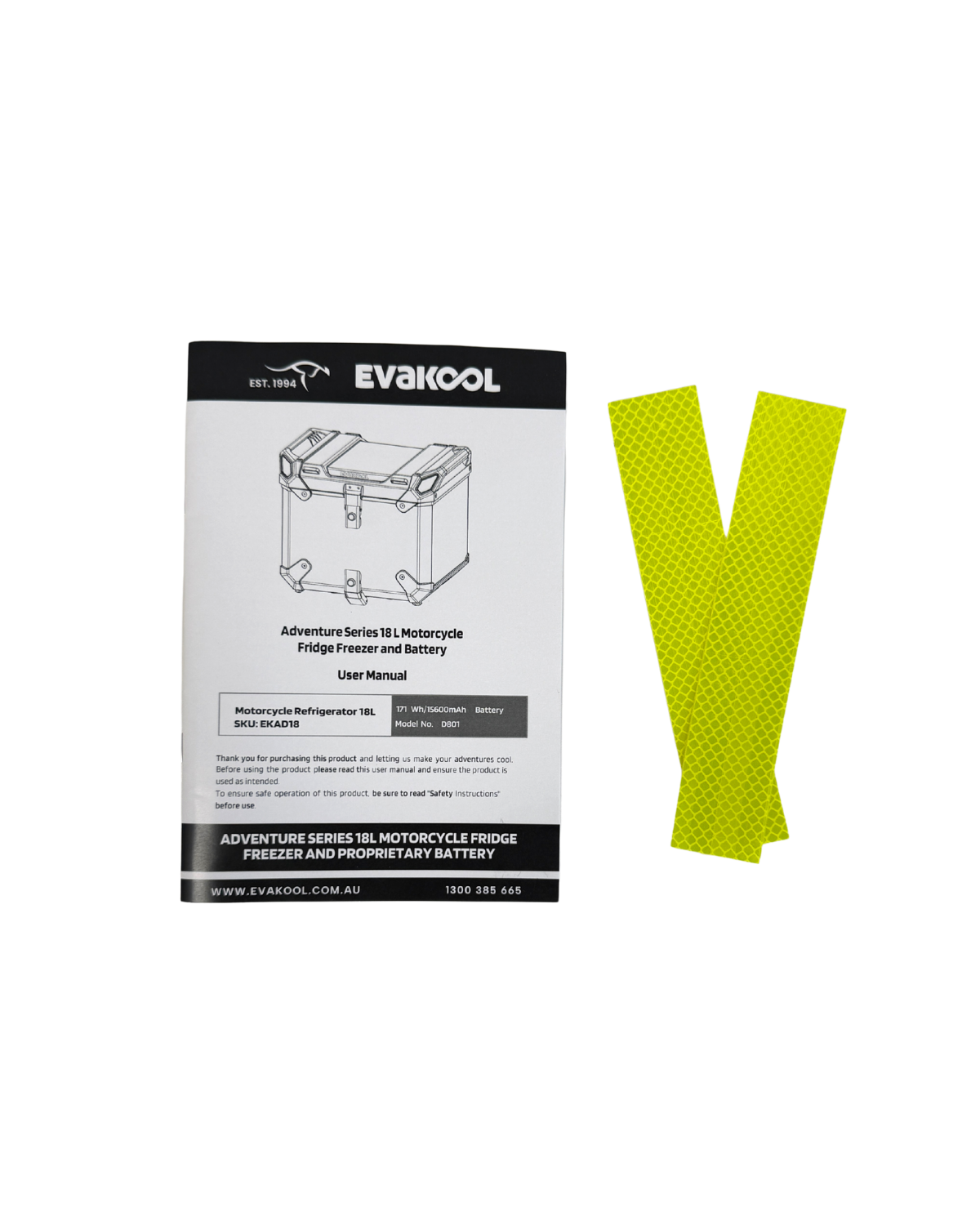 EvaKool 18L Adventure Motorcycle Fridge Freezer