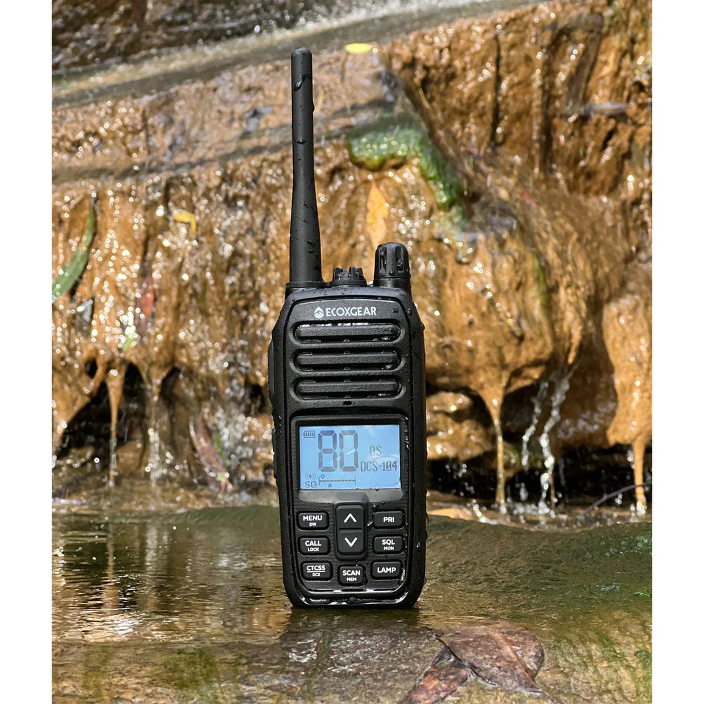 ECOXGEAR ECOXTALK 5.0W MAX Output Power EXG500 UHF CB Handheld Radio | EcoXGear