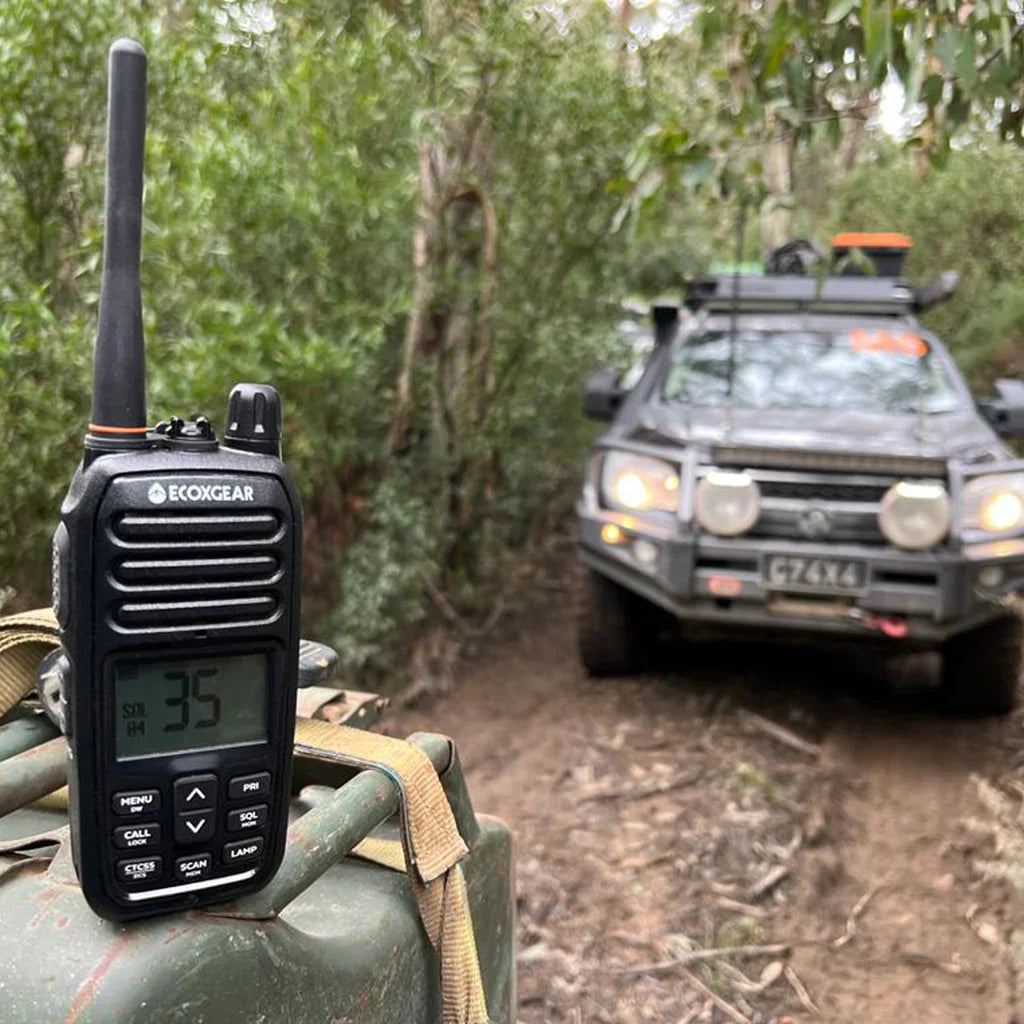 ECOXGEAR ECOXTALK 5.0W MAX Output Power EXG500 UHF CB Handheld Radio | EcoXGear