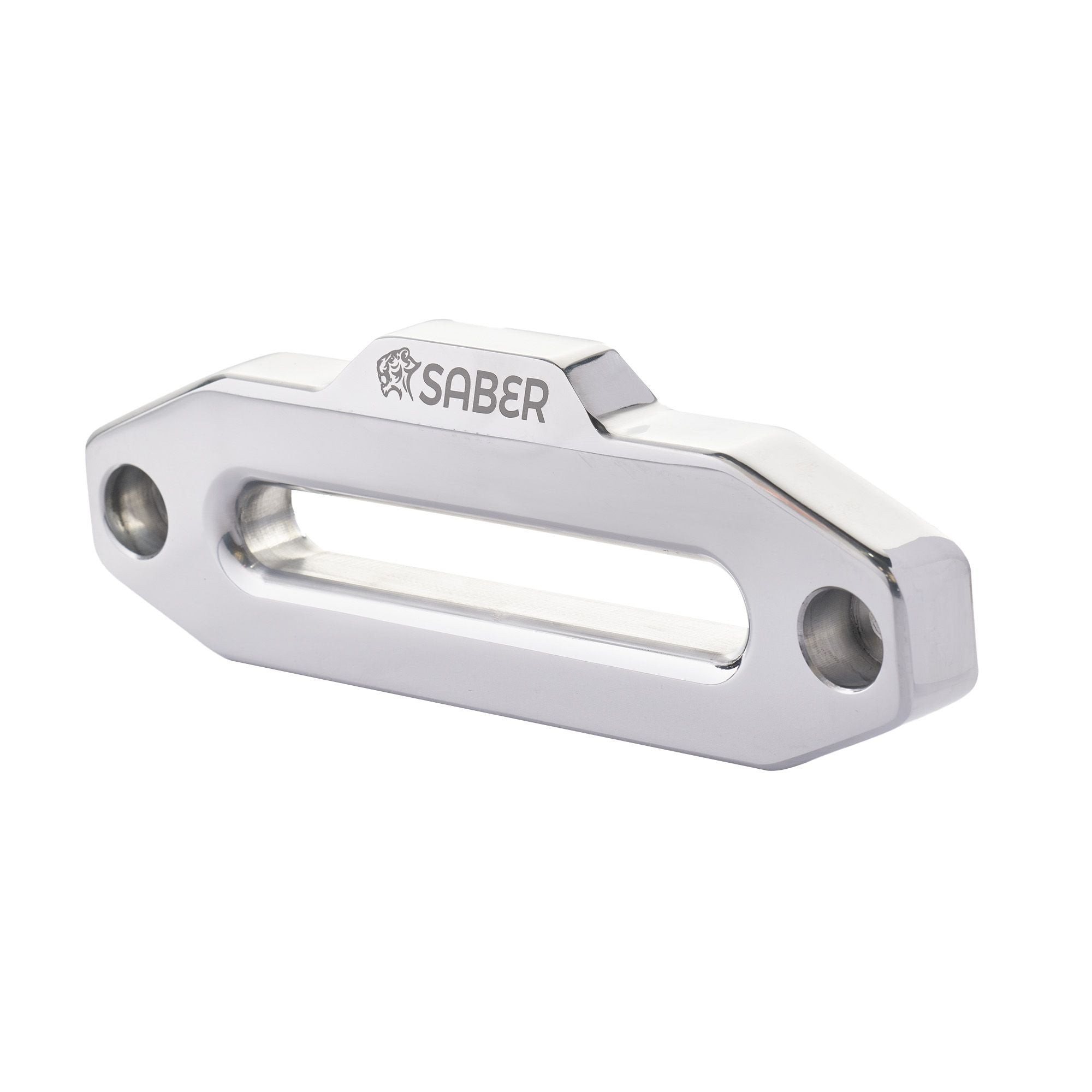 Saber Offroad 6061 Aluminium Hawse Fairlead - Polished Alloy