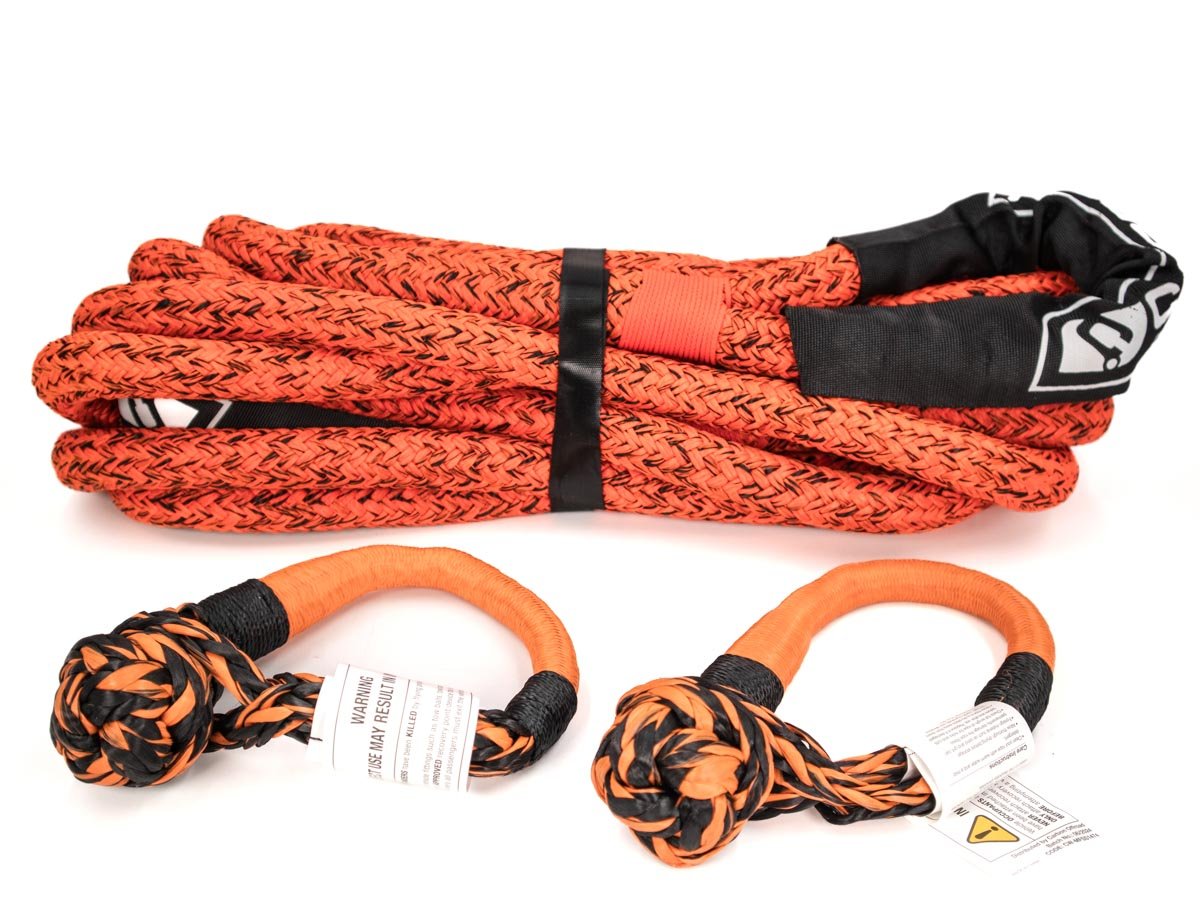 Carbon Recovery 5T Kinetic Soft Shackle Kit | Carbon Offroad