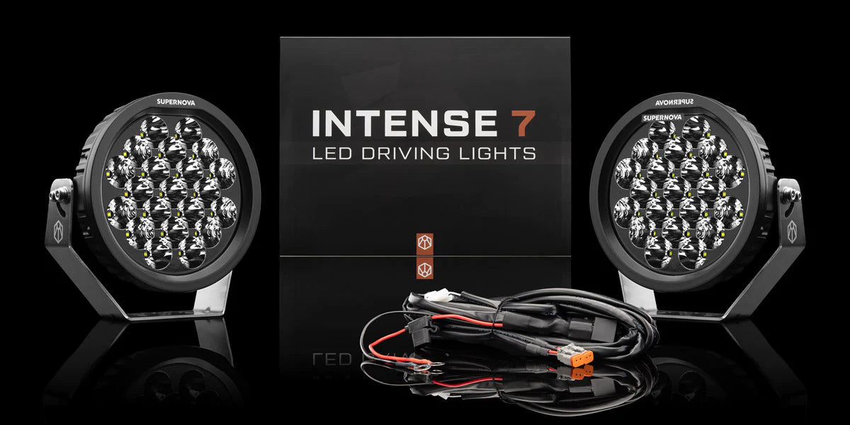 Supernova Intense 7" V2.0 LED Driving Lights -  PAIR