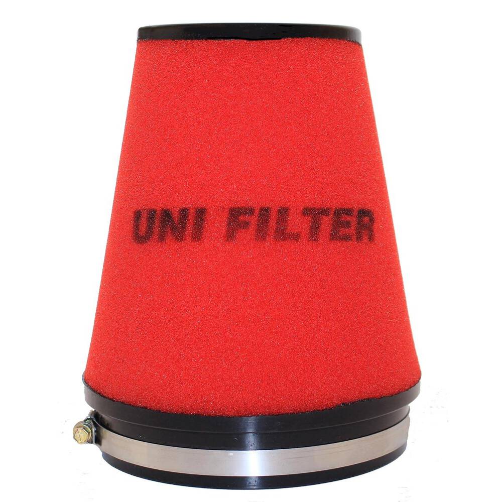 Unifilter Air Filter Pod Intake 100mm, 150mm Long suits Fusion Fab Airbox - TCP2 100/150-BK