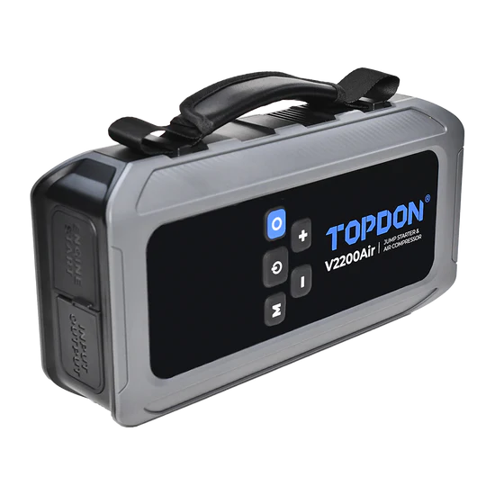 Topdon 2-In-1 Jump Starter and Tire Inflator V2200Air | Topdon