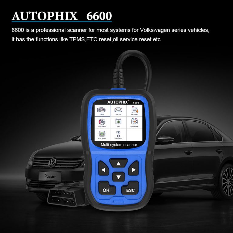Autophix 6600 VW+ OBDII Professional Diagnostic Tool