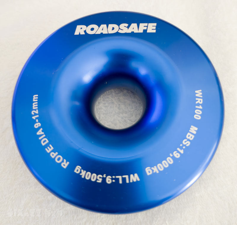 Roadsafe 4wd Recovery Winch Ring 100mm WLL 9,500kg - Blue