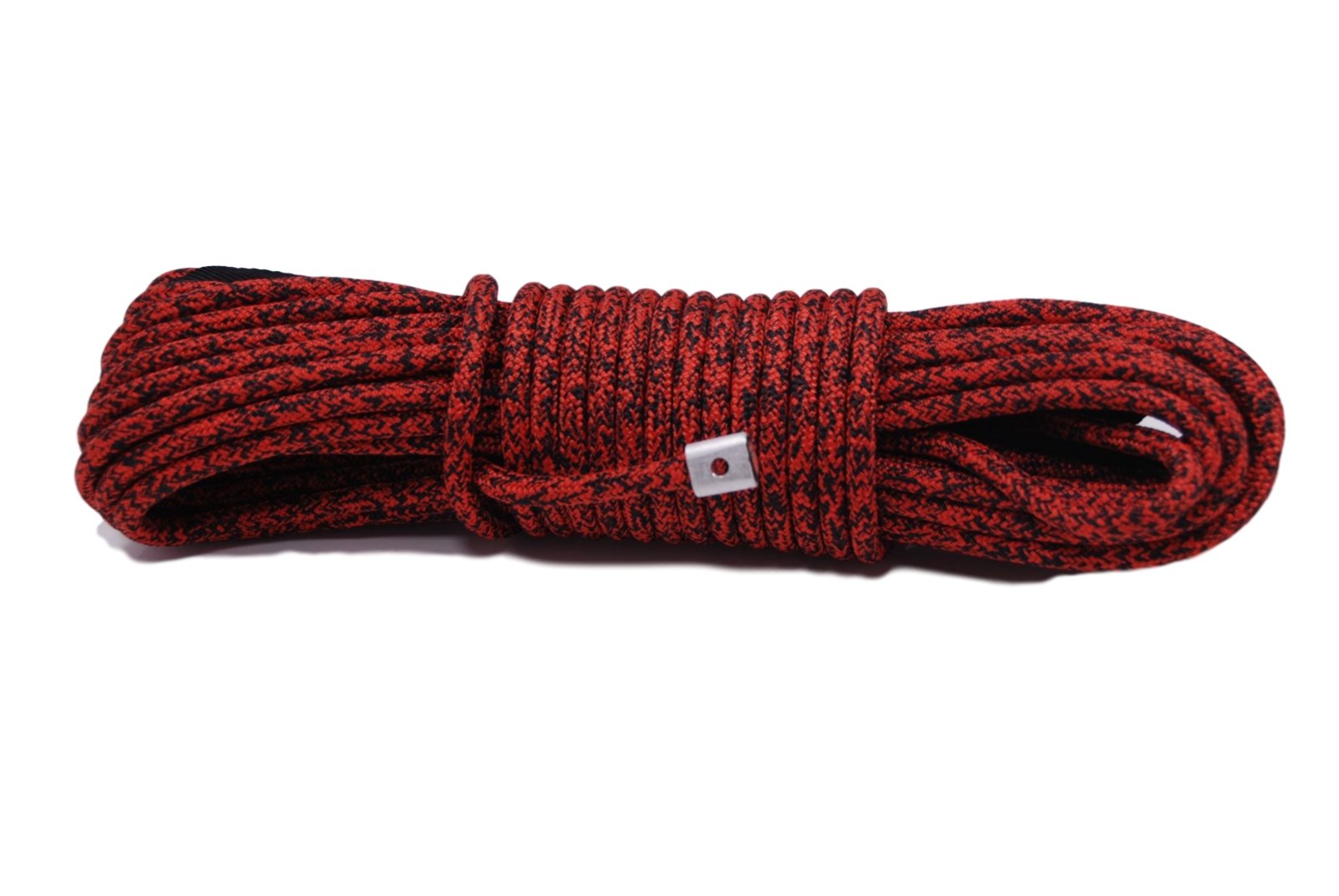 Carbon Offroad Next Gen 24 x 11mm Low mount winch rope kit - Red black mix colour | Carbon Offroad