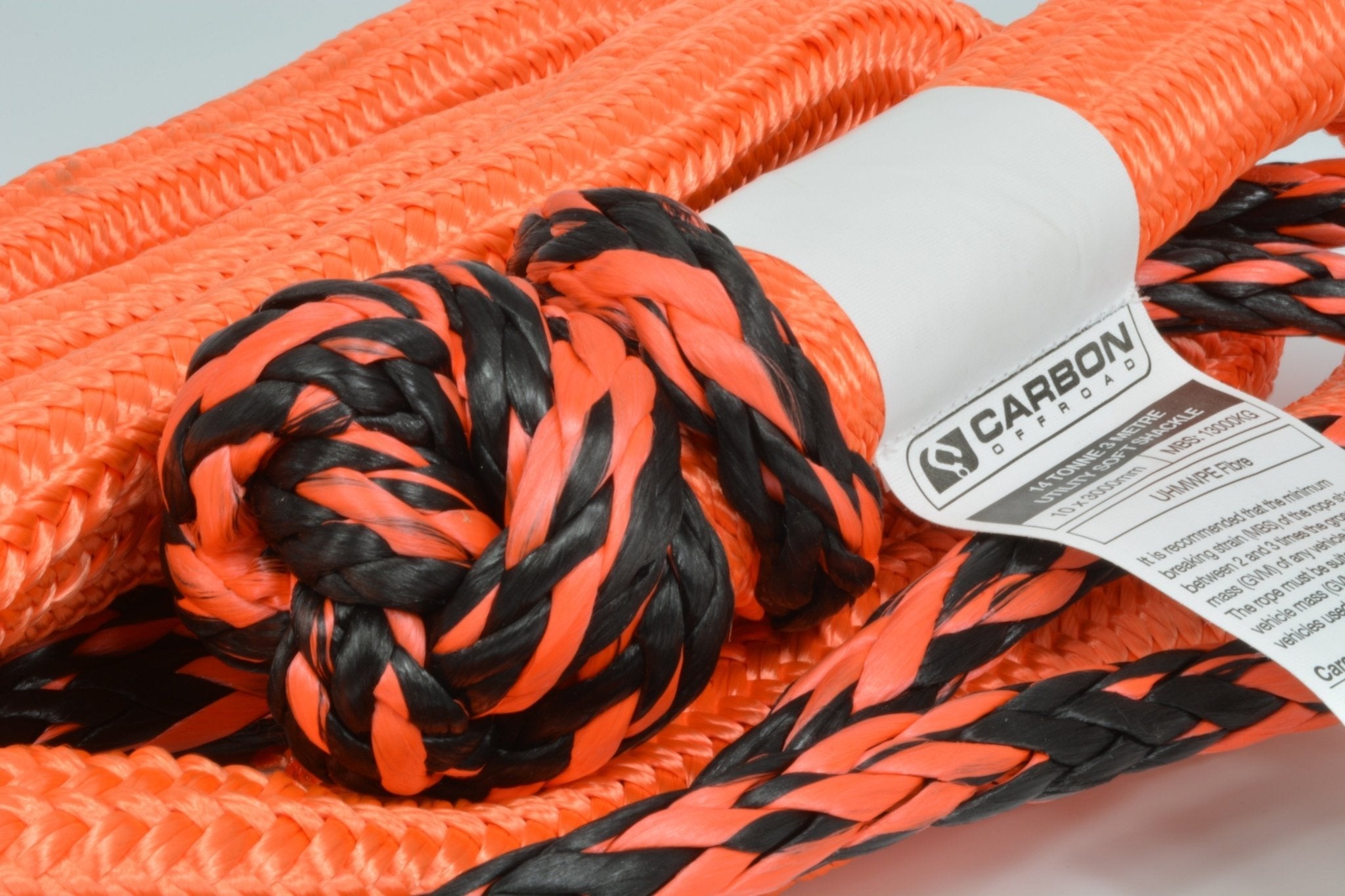 Carbon Offroad Super Long 3m 15T Universal Utility Soft shackle | Carbon Offroad