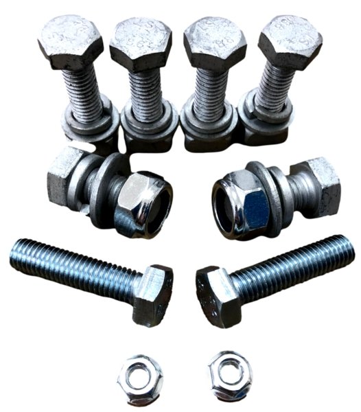 Carbon Winch Mounting Bolt Kit | Carbon Offroad
