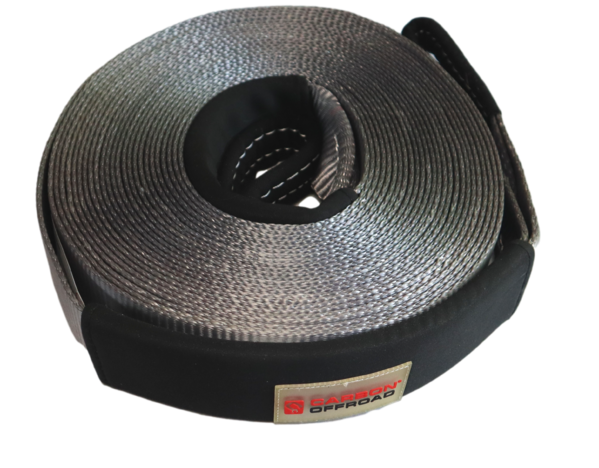 Carbon Recovery Extension Strap and Soft Shackle's Combo | Carbon Offroad
