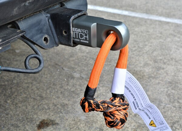 Carbon Recovery Hitch and Soft Shackle Combo | Carbon Offroad