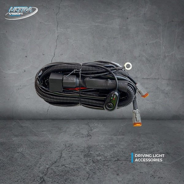 Driving Light Heavy Duty Wiring Harness | Ultra Vision