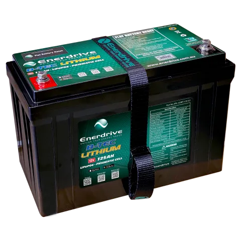 Enerdrive B-TEC 125AH 12V LifePO4 Battery Gen2