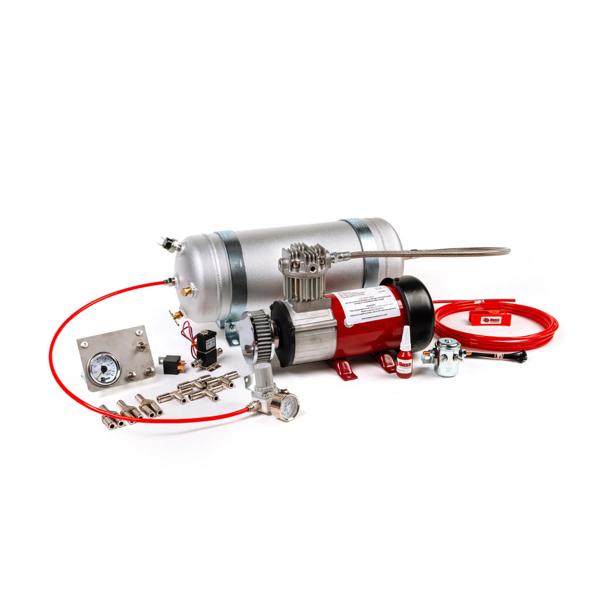 Boss Air Master Plus Onboard Air Kit - PX07 Compressor + 9 Litre Air Tank