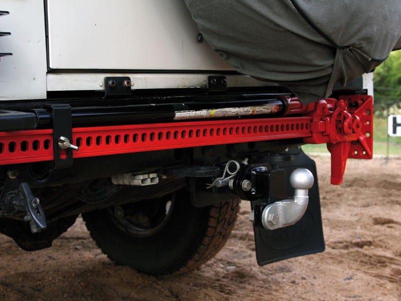 Land Rover Defender (1983-2016) Rear Bumper Bracket For Hi-Lift Jack 1.2m | Front Runner