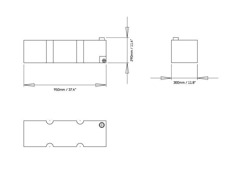 Water Tank / 67l/17.7Gal | Front Runner