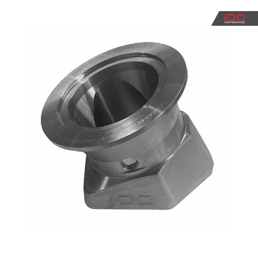 IOD Performance GTB2260V_K10 (Small V-band) BMW M57 Top Mount Turbo Adapter