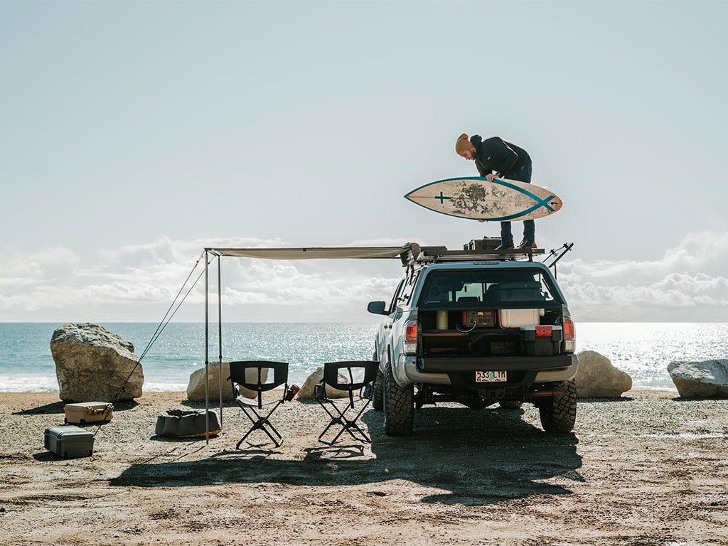 Ute Canopy or Trailer with OEM Track Slimline II Rack Kit / 1165mm(W) X 1560mm(L) | Front Runner