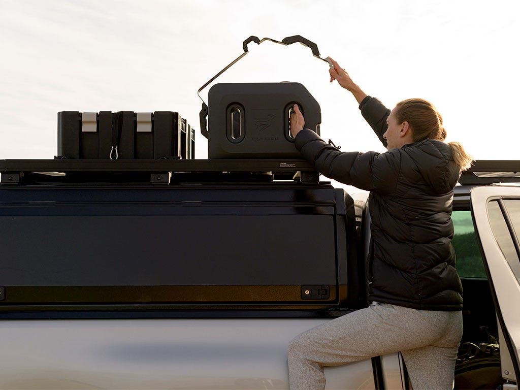 Ute Canopy or Trailer with OEM Track Slimline II Rack Kit / 1255mm(W) X 2570mm(L) | Front Runner