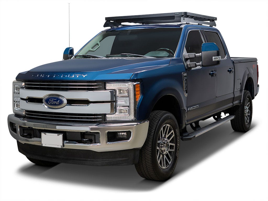 Ford F-250 Super Duty, Crew Cab (1999-2016) Slimline II Roof Rack Kit / Tall | Front Runner