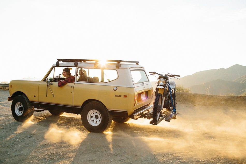 International Scout II (1971-1980) Slimline II Roof Rack Kit | Front Runner