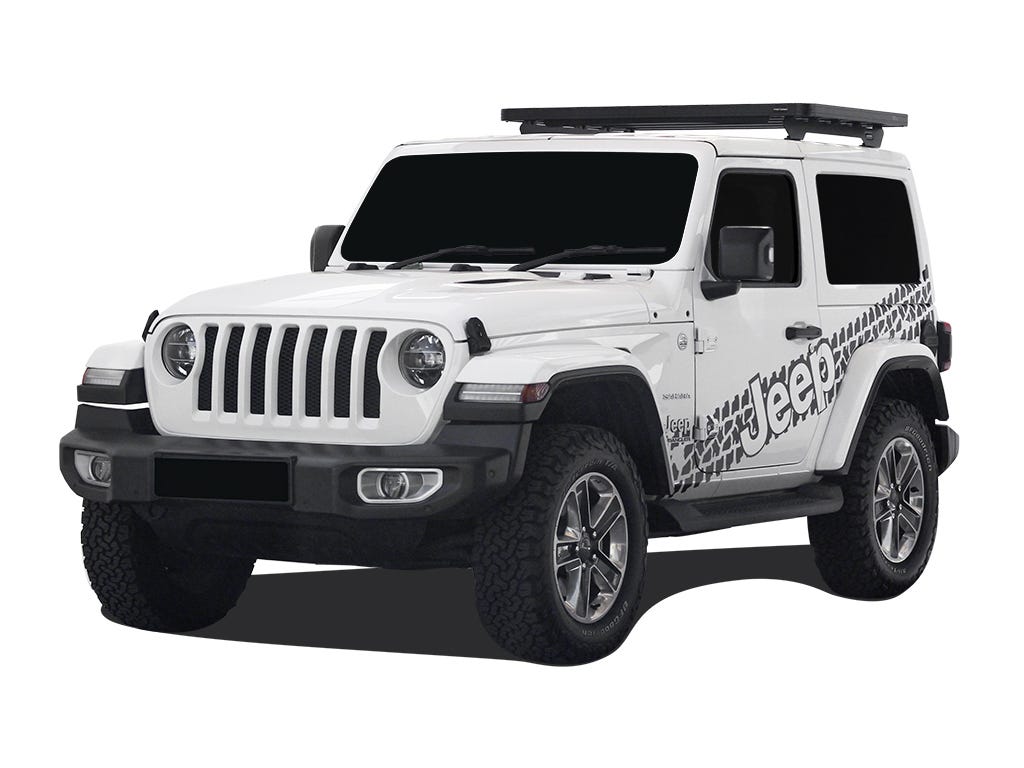 Jeep Wrangler JL 2 Door (2018-Current) Extreme Slimline II 1/2 Roof Rack Kit | Front Runner