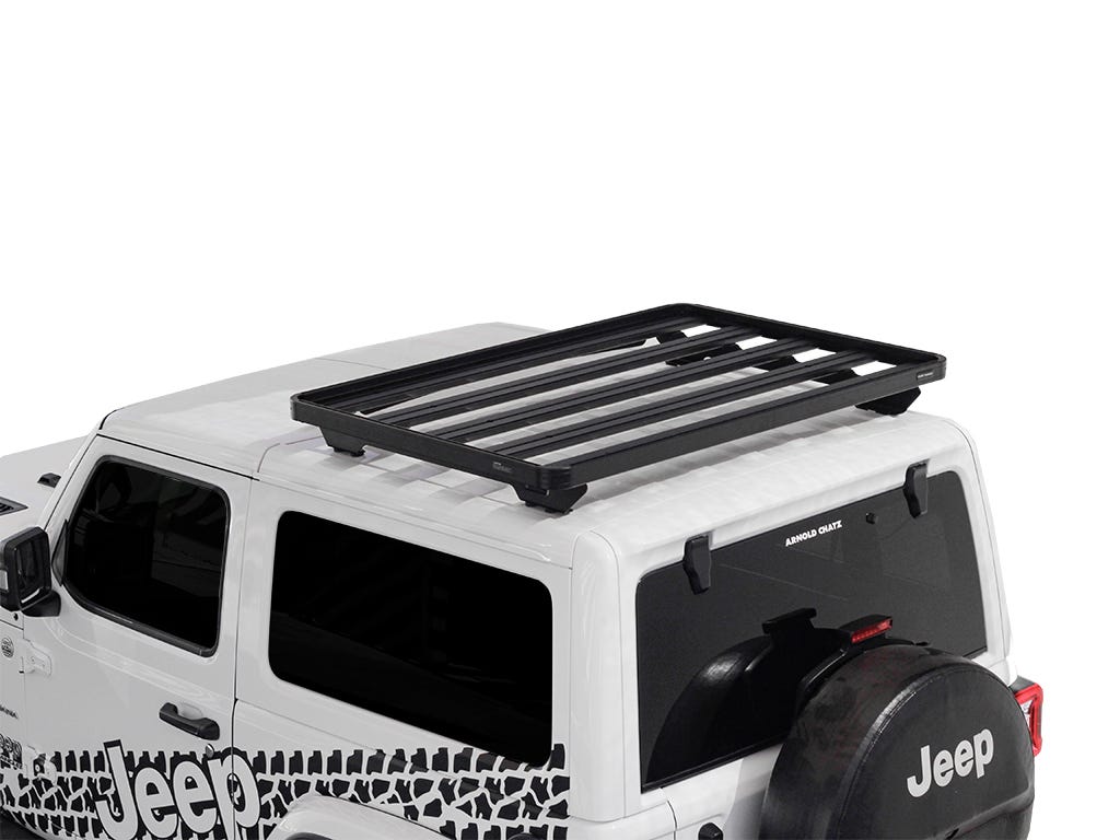 Jeep Wrangler JL 2 Door (2018-Current) Extreme Slimline II 1/2 Roof Rack Kit | Front Runner