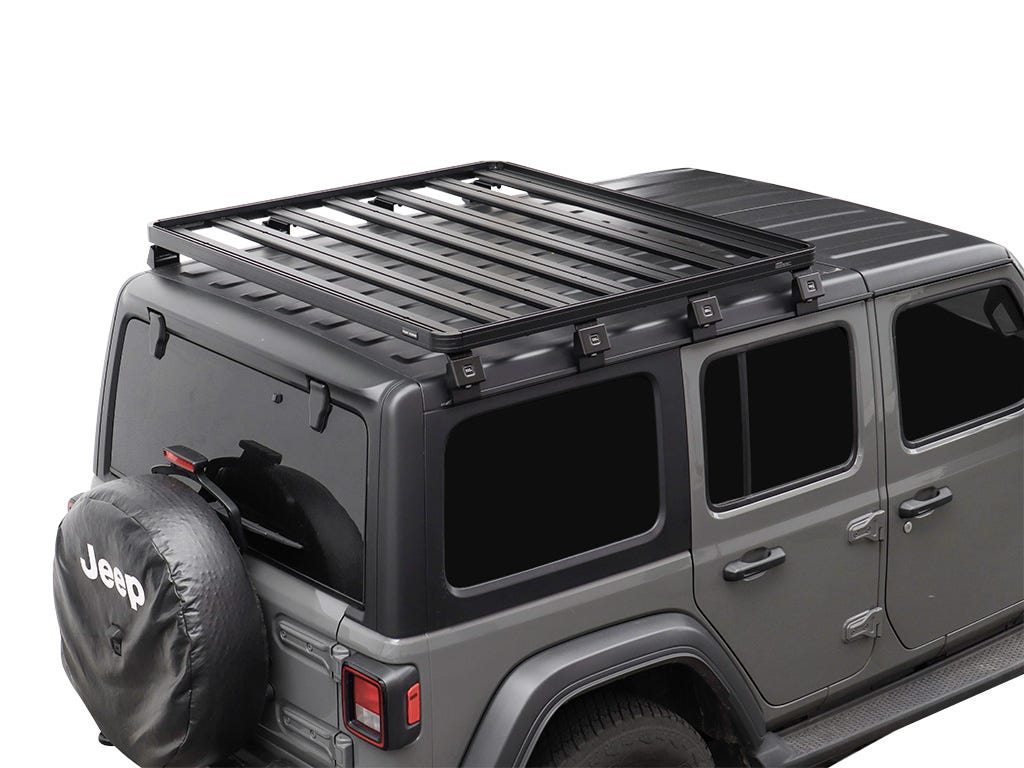 Jeep Wrangler 4xe (2021-Current) Slimline II 1/2 Roof Rack Kit / Tall | Front Runner