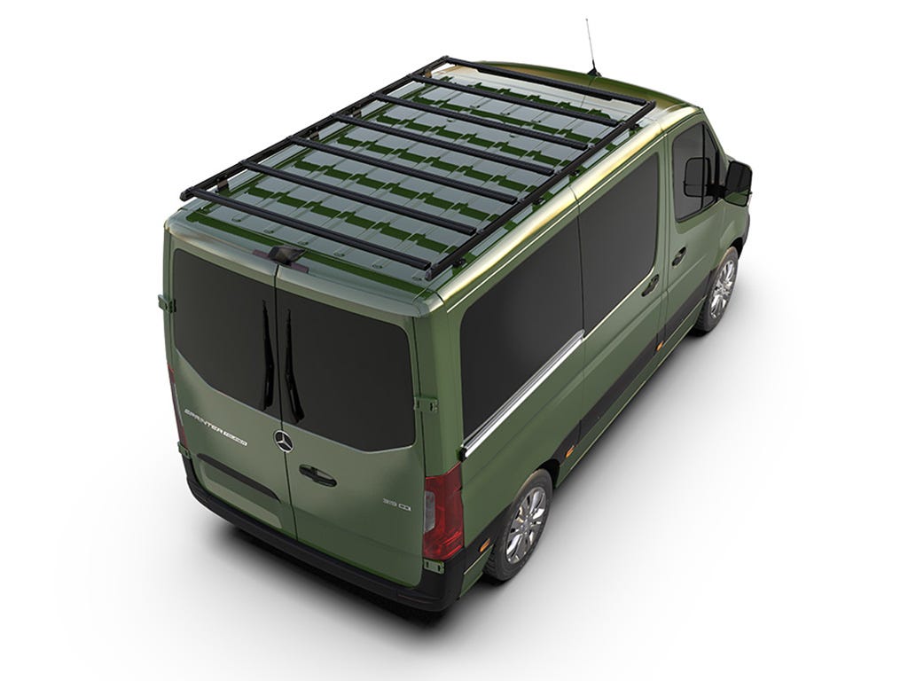 Mercedes-Benz Sprinter (L1H1/128in SWB/Standard Roof) (2006-Current) Slimpro Roof Rack Kit | Front Runner