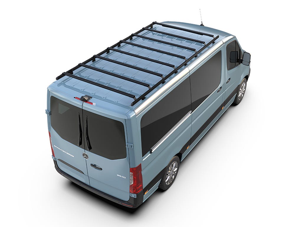 Mercedes-Benz Sprinter (L2H1/144in MWB/Standard Roof) (2007-Current) Slimpro Roof Rack Kit | Front Runner