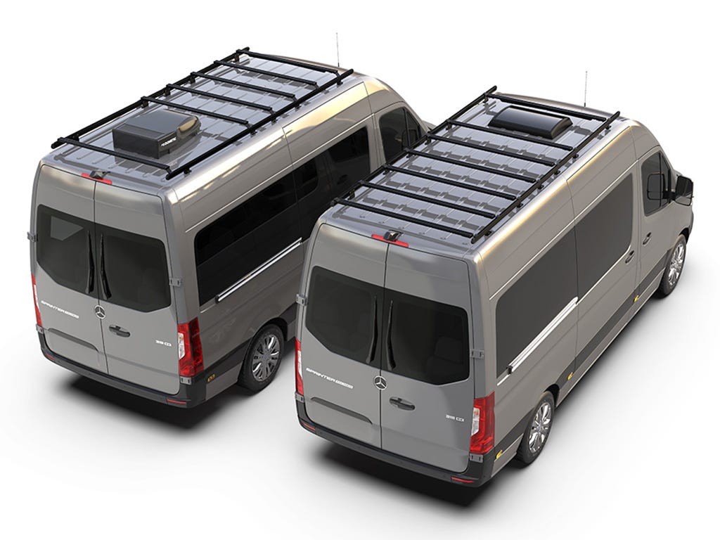 Mercedes-Benz Sprinter (L2H2/144in MWB/High Roof) (2006-Current) Slimpro Roof Rack Kit | Front Runner