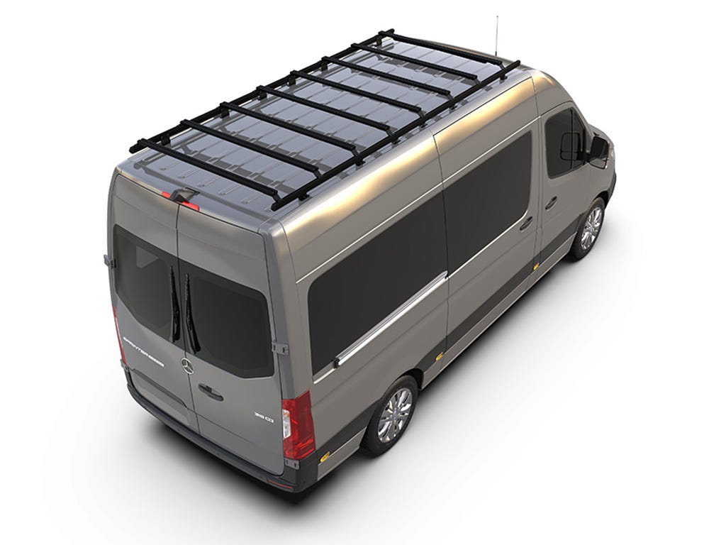Mercedes-Benz Sprinter (L2H2/144in MWB/High Roof) (2006-Current) Slimpro Roof Rack Kit | Front Runner