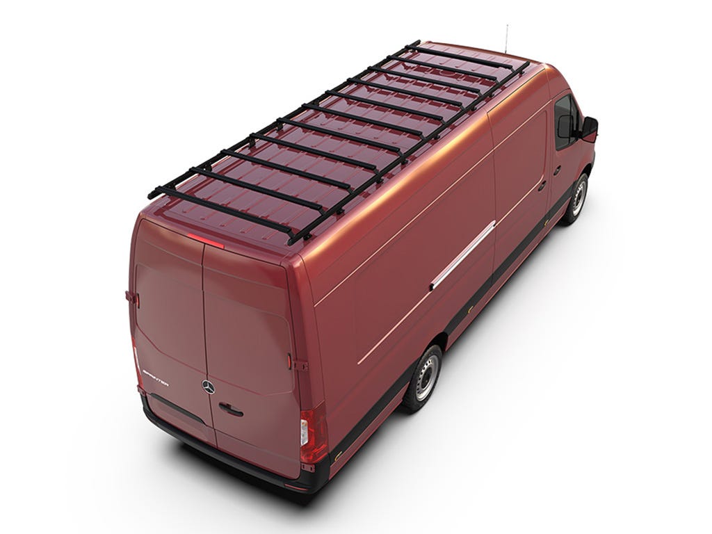 Mercedes-Benz Sprinter (L4H2/170in XLWB/High Roof) (2007-Current) Slimpro Roof Rack Kit