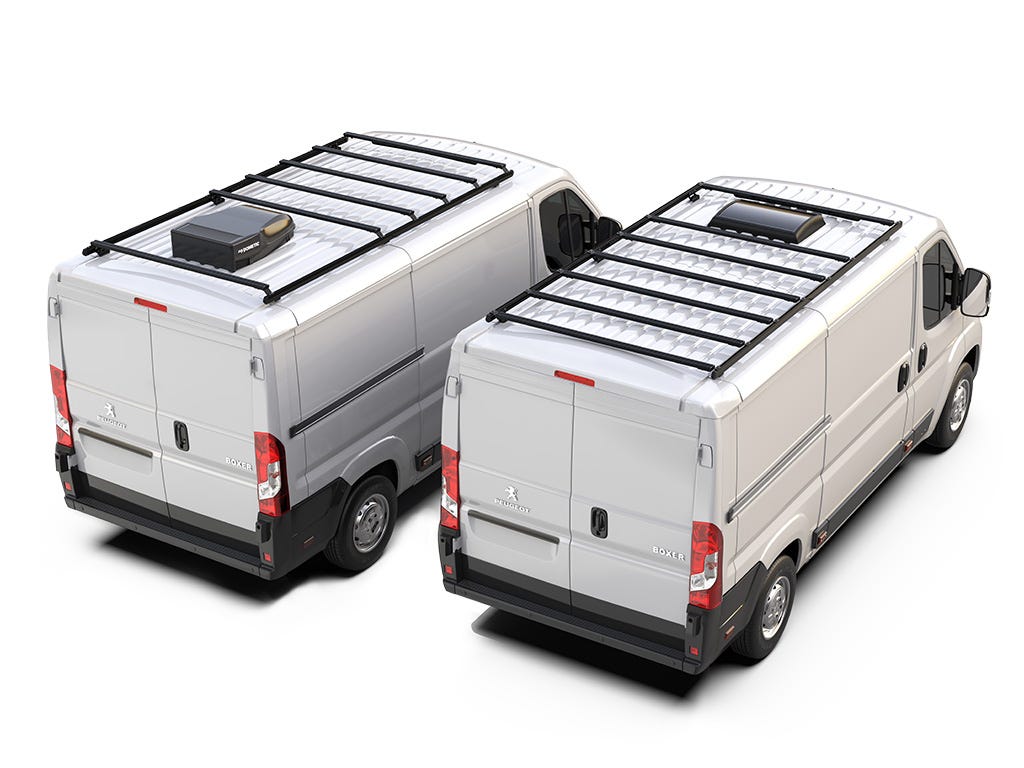 Peugeot Boxer (L2H1/136in WB/Low Roof) (2014-Current) Slimpro Roof Rack Kit