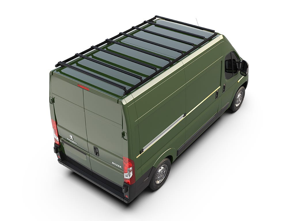 Peugeot Boxer (L2H2/136in WB/High Roof) (2014-Current) Slimpro Roof Rack Kit