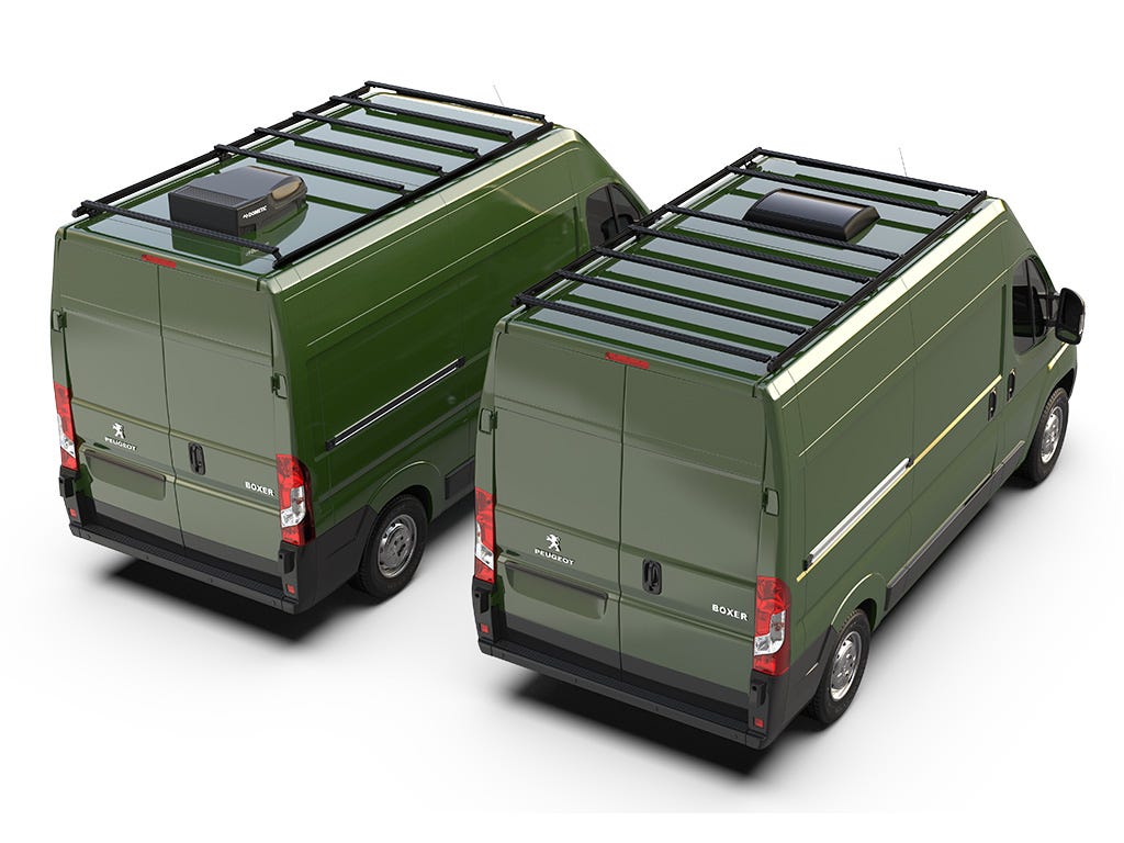 Peugeot Boxer (L2H2/136in WB/High Roof) (2014-Current) Slimpro Roof Rack Kit | Front Runner