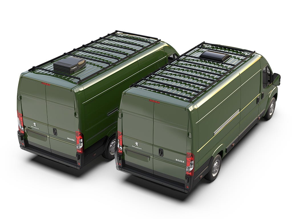 Peugeot Boxer (L4H2/159in WB/High Roof) (2014-Current) Slimpro Roof Rack Kit | Front Runner