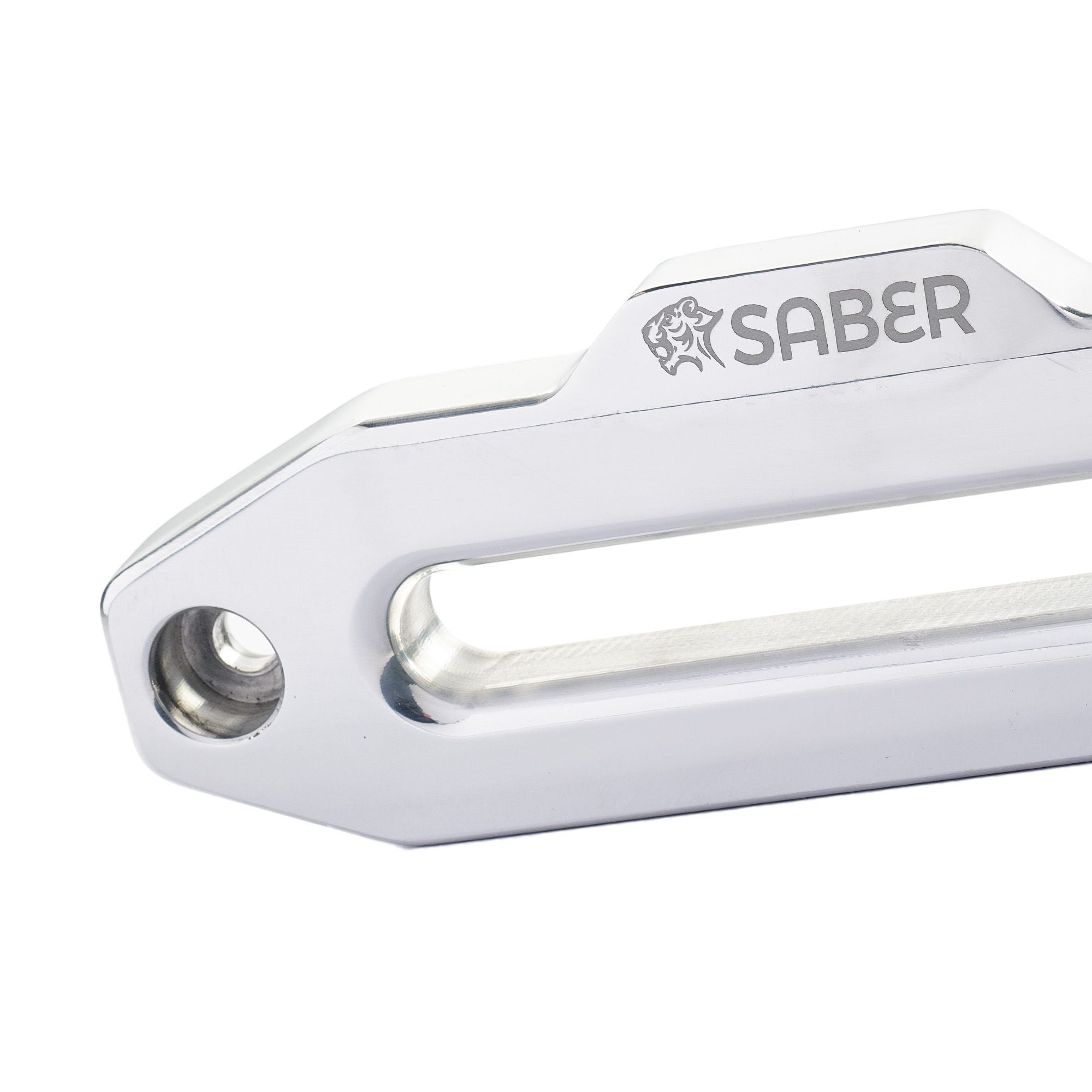 Saber Offroad 6061 Aluminium Hawse Fairlead - Polished Alloy