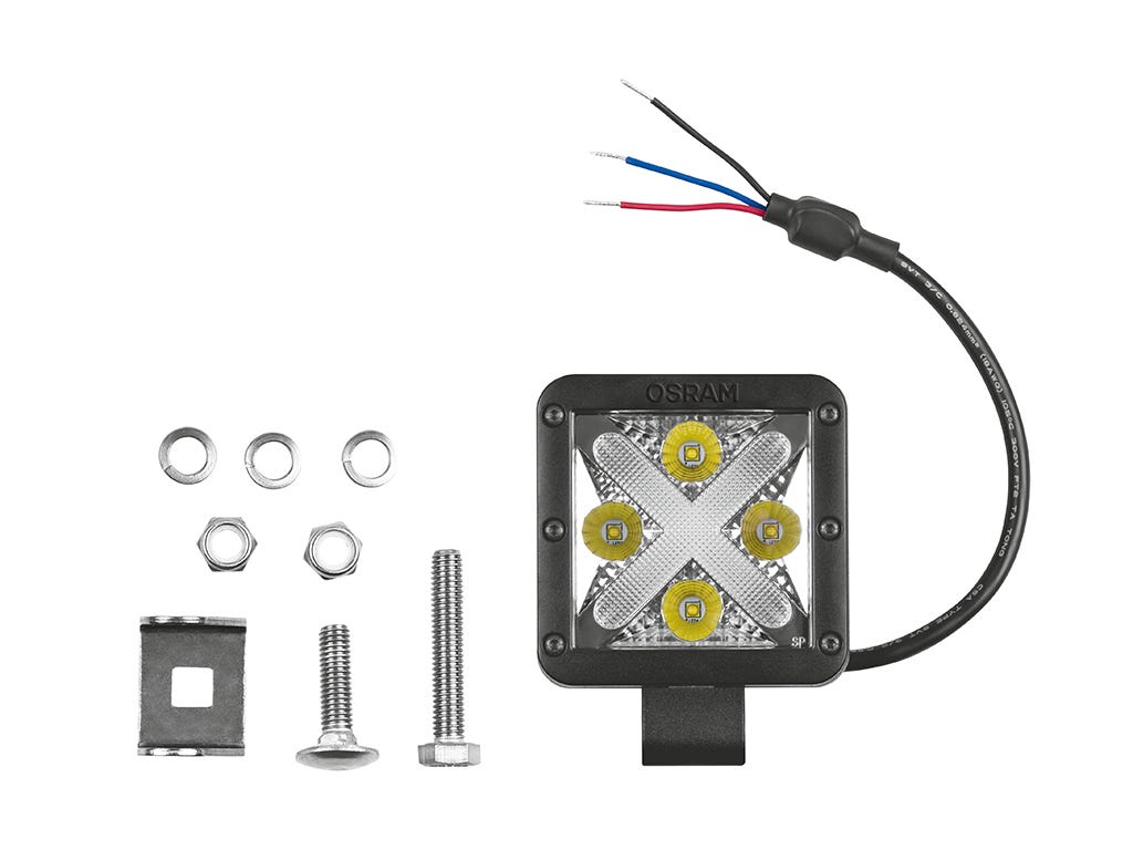 4in LED Light Cube MX85-WD / 12V / Wide Beam | Osram