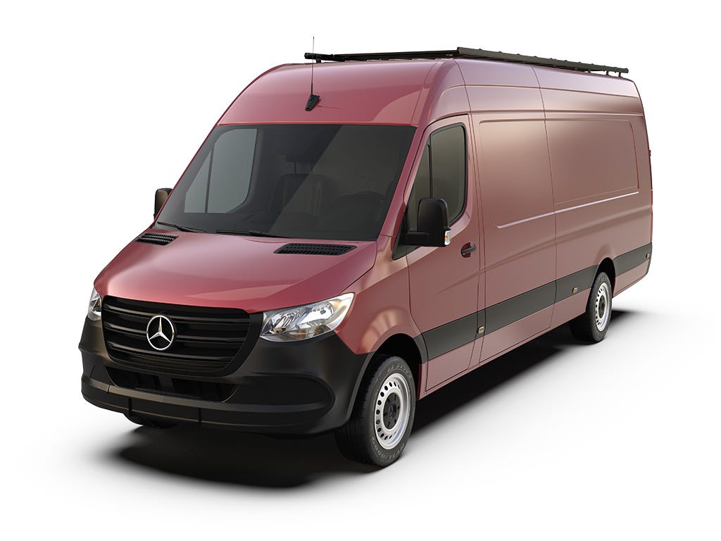 Mercedes-Benz Sprinter (L4H2/170in XLWB/High Roof) (2007-Current) Slimpro Roof Rack Kit