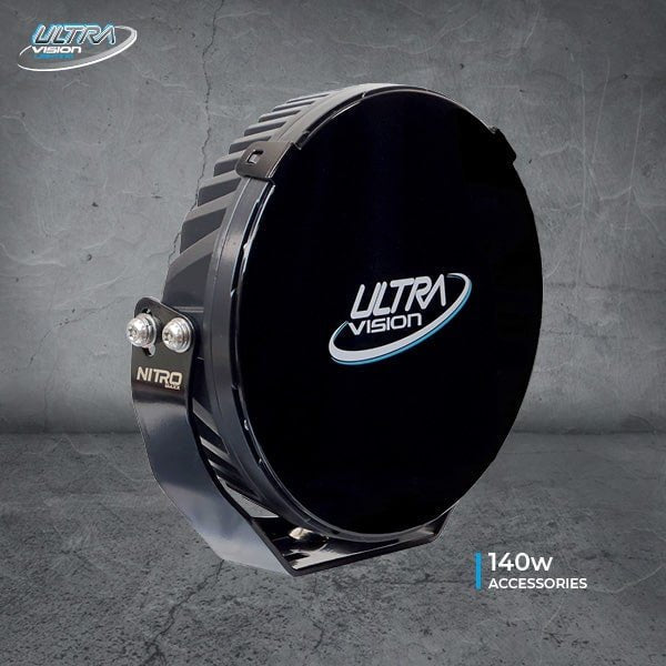 Nitro 140 Maxx 9″ Black Lens Cover | Ultra Vision
