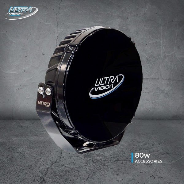 Nitro 80 Maxx 7″ Black Lens Cover | Ultra Vision