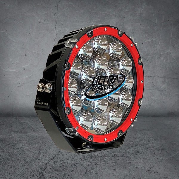 Raptor 120W Driving Light Rim Kit | Ultra Vision