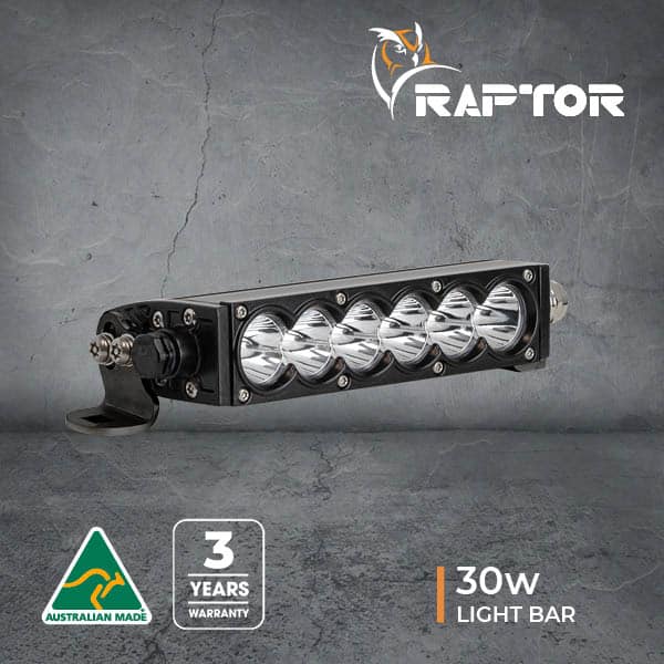 Raptor 30 LED 8.5″ Light Bar | Ultra Vision