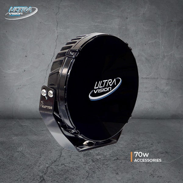 Raptor 70 7″ Black Lens Cover | Ultra Vision
