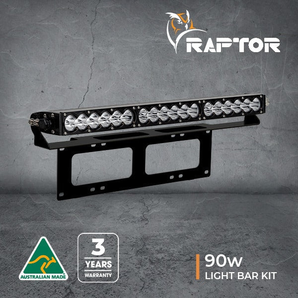Raptor 90 LED 20.5″ Light Bar Number Plate Kit - 1