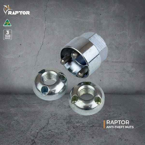 Raptor Anti-theft nuts – Driving Lights & Light Bars (10mm) | Ultra Vision